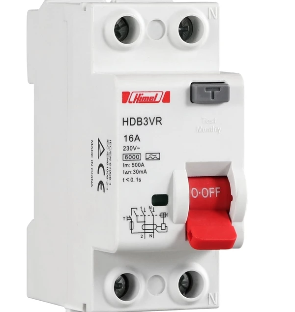 Himel HDB3VR240SC 2X40A 30 Ma Kaçak Akım Koruma Rölesi